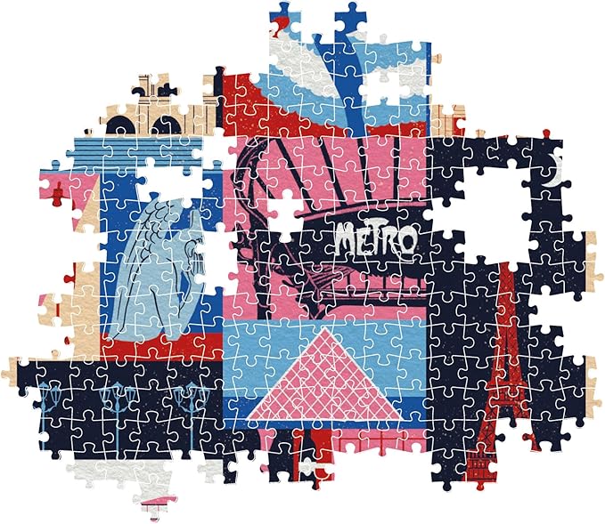CLEMENTONI PUZZLE STYLE CITY PARIS 1000PCS - Marah Kids
