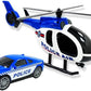 D - Power Helicopter & Sports Car 1:14 Scale Firemen Playset – Blue | Elevate the excitement with this 1:14 scale Firemen Playset | Requires Batteries: 3x LR44 batteries included | Ideal gifts ages 3+ - Marah Kids