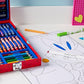 Crayola - Pokemon Creative Art Set Case | 56 Wax Crayons, 15 Mini Pencils, 28 Washable Felt - Tip Pens, and 15 Coloring Pages | Ideal Gift for Kids Ages 5+ - Marah Kids