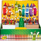 Crayola Standard Crayons, Assorted Colors, Box Of 120 Crayons - Marah Kids