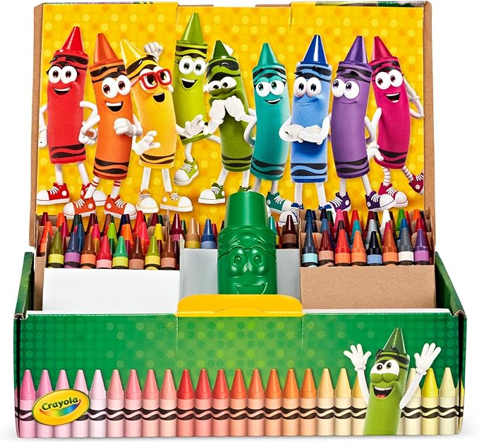 Crayola Standard Crayons, Assorted Colors, Box Of 120 Crayons - Marah Kids