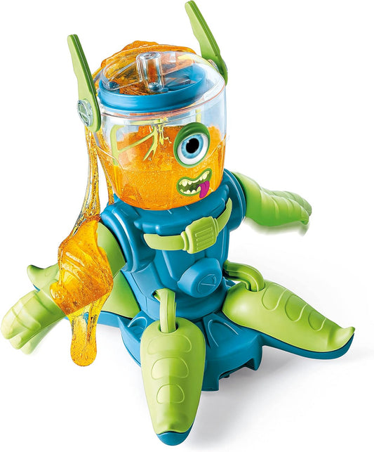 CLEMENTONI Science and Play Slime Robot, Battery Operated