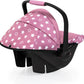 BAYER Dolls Deluxe Car Seat With Canopy Upto 46Cm Dolls - Marah Kids