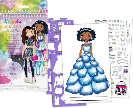 Crayola Creations Glam Fashion Activity Set - Marah Kids