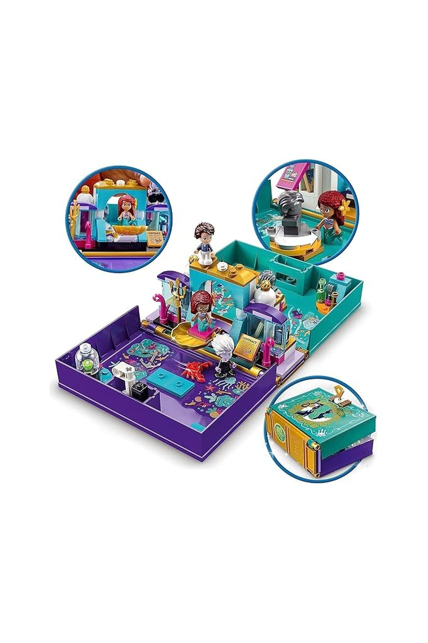 Lego Disney The Little Mermaid Story Book Building Toy Set
