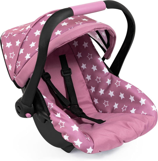 BAYER Dolls Deluxe Car Seat With Canopy Upto 46Cm Dolls - Marah Kids
