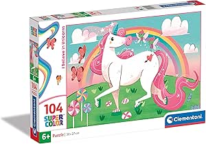 CLEMENTONI PUZZLE I BELIEVE IN UNICORN 104PCS - Marah Kids