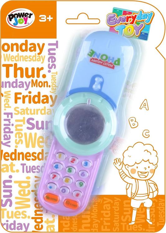 Power Joy Everyday Toy Mobile Phone Battery Operated - Marah Kids