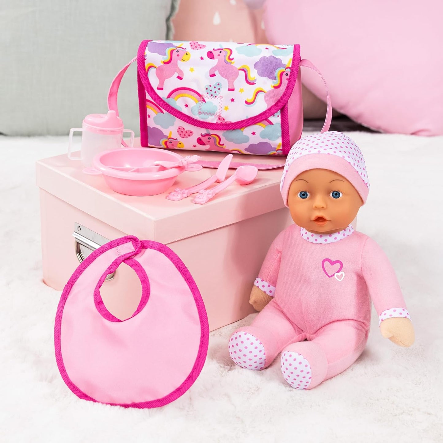 BAYER Dolls Buggy Set With 30Cm Doll & Accessories - Marah Kids