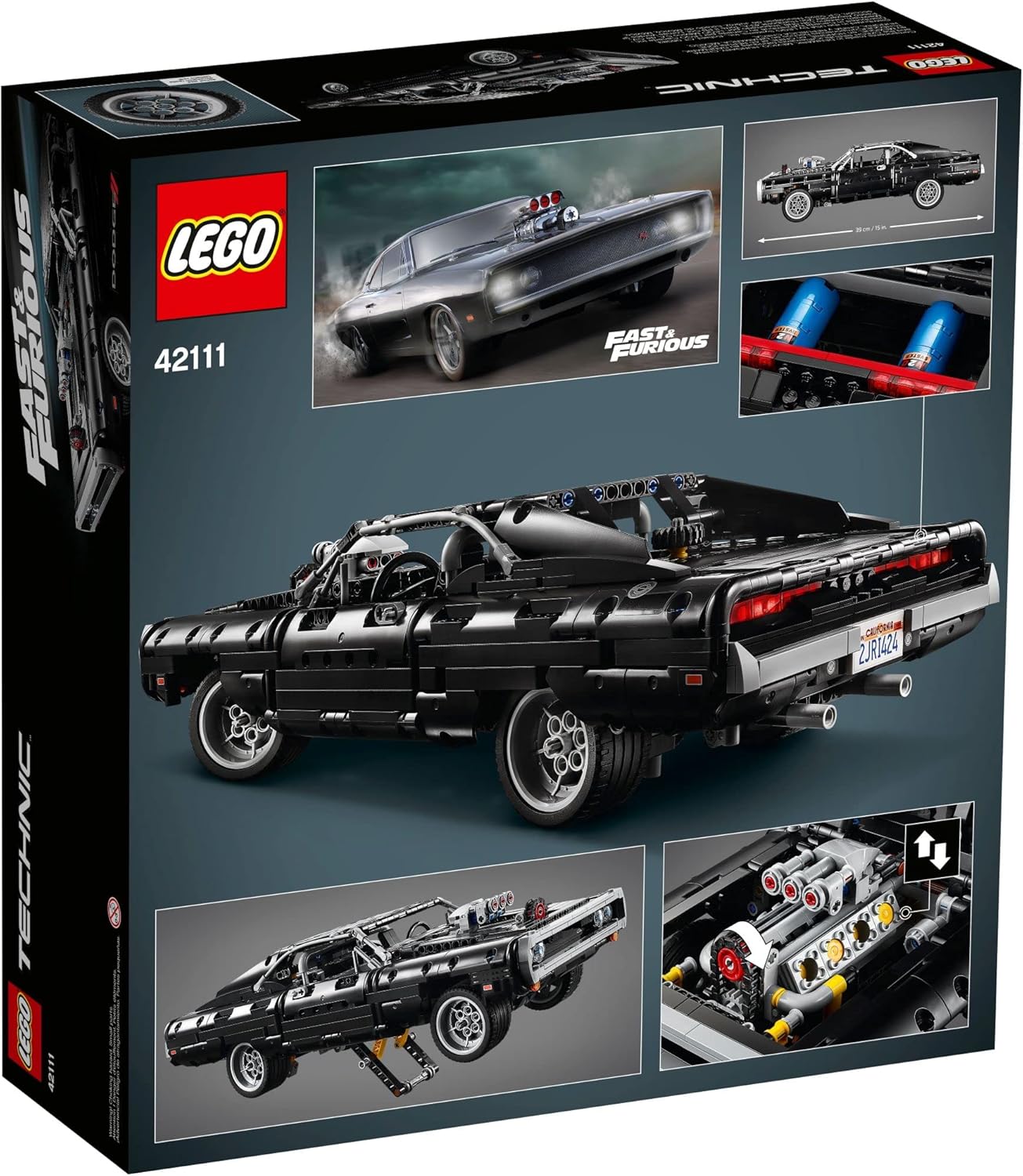 LEGO Technic 42111 - Fast & Furious Dom's Dodge Charger R/T 1970 - Marah Kids