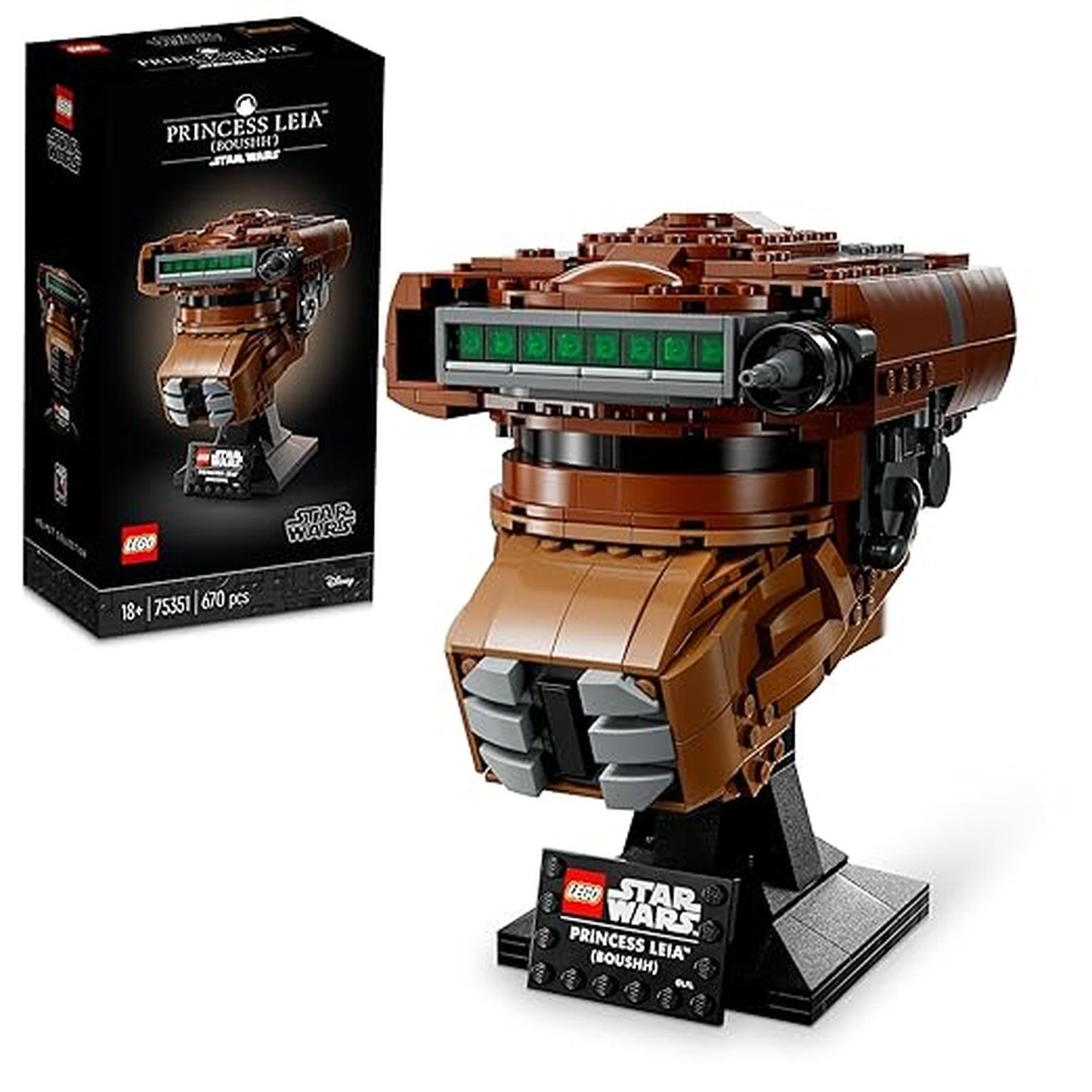 Lego Princess Leia (Boushh) Helmet Building Kit