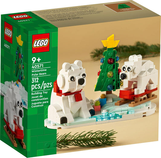 Lego Wintertime Polar Bears with Christmas Tree 40571