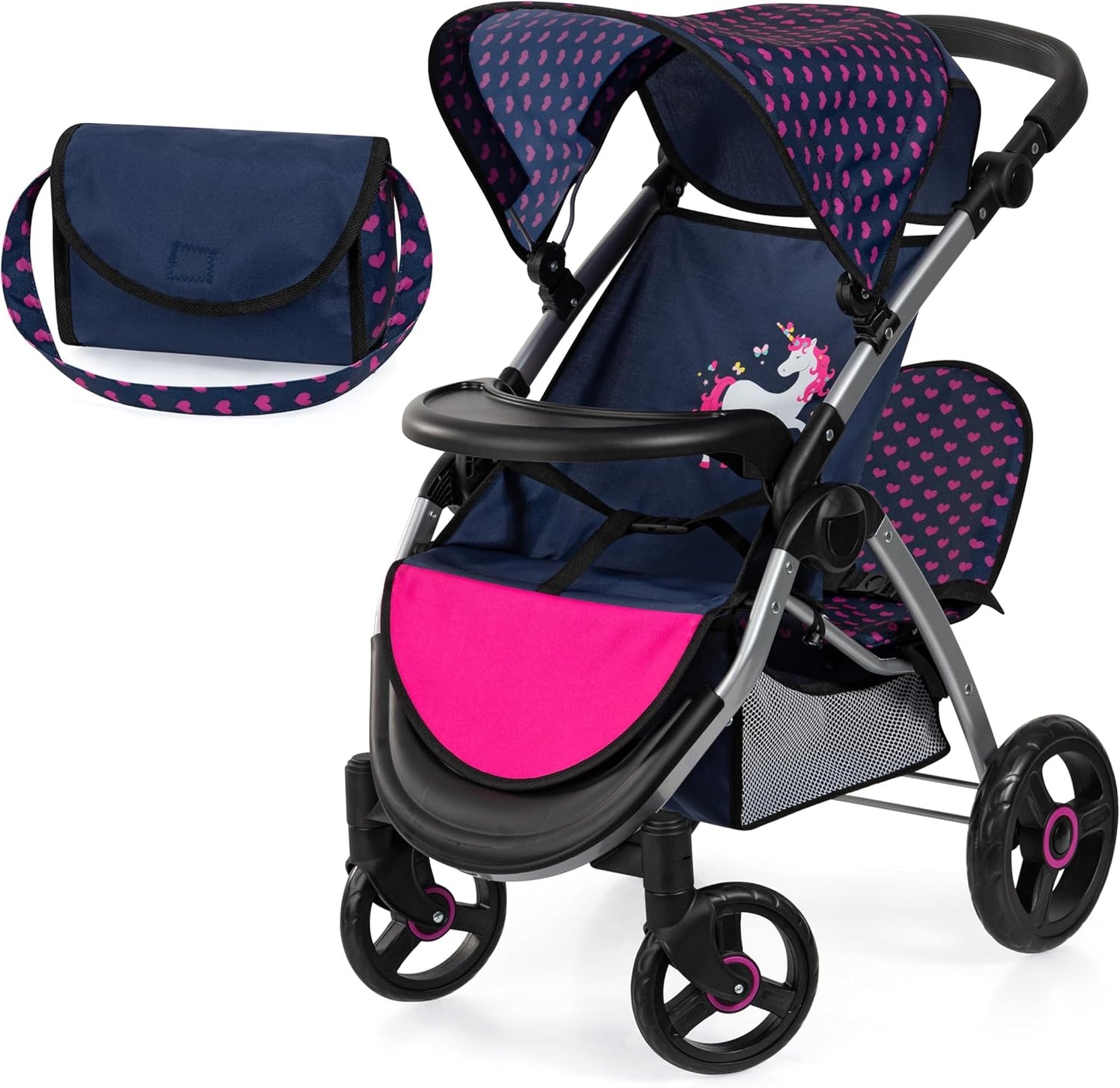 BAYER New Twin Pram W/ Bag - Marah Kids