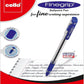 Cello Finegrip Ball Pen 0.7Mm Blister Of 5Pc Blue