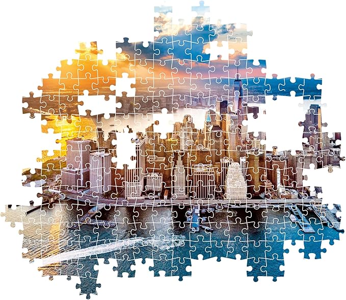 CLEMENTONI PUZZLE HQC NEW YORK+POSTER 500PCS - Marah Kids