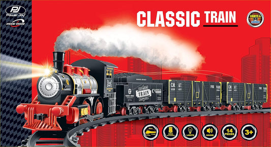 Power Joy Vroom Vroom Classic Train Battery Operated - Marah Kids