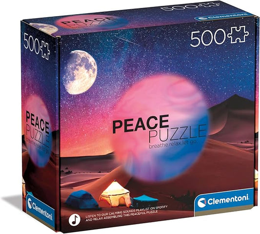 CLEMENTONI PUZZLE HQC PEACE STARRY NIGHT 500 - Marah Kids
