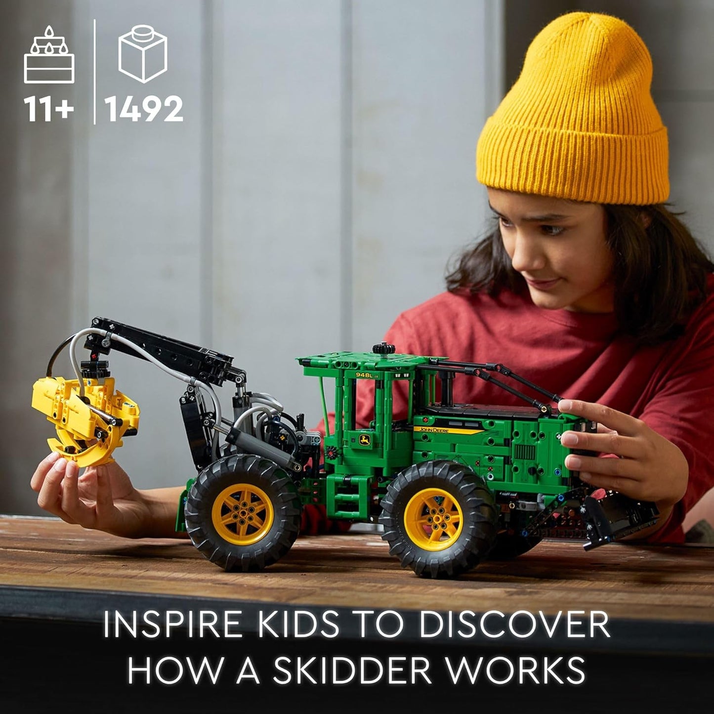 LEGO Technic John Deere 948L-II Skidder 42157