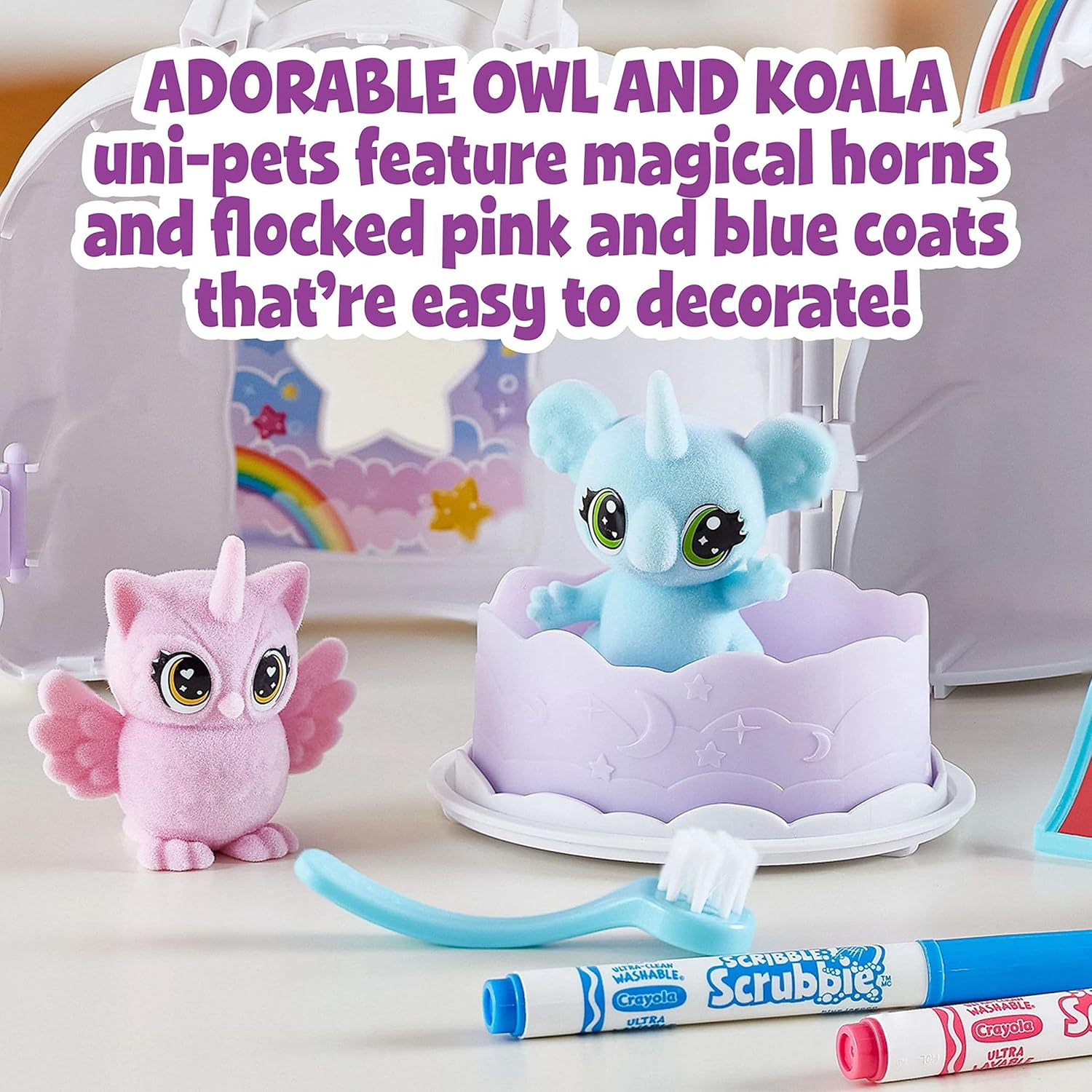 Crayola Scribble Scrubbie Pets Cloud Clubhouse Playset - Marah Kids
