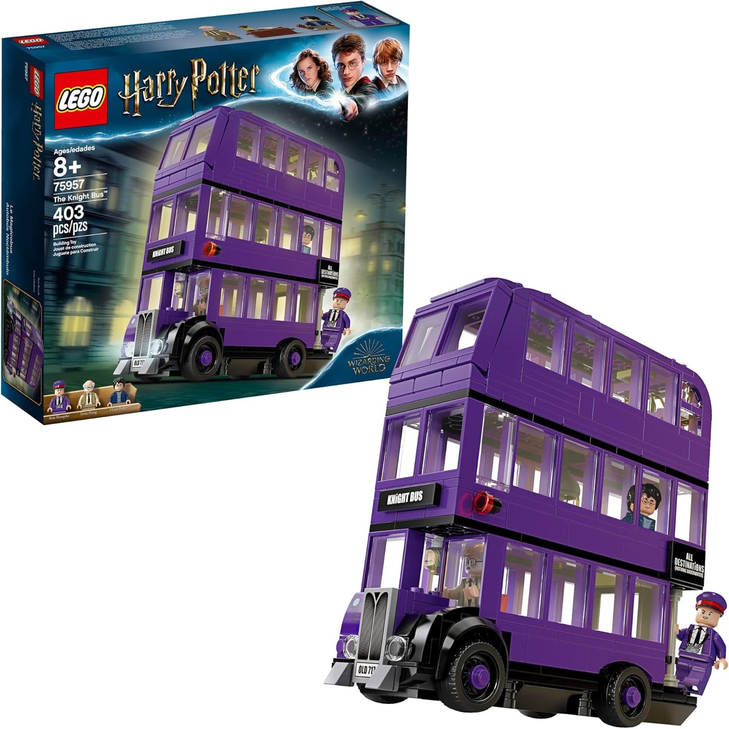 LEGO Harry Potter and the Prisoner of Azkaban Knight Bus 75957