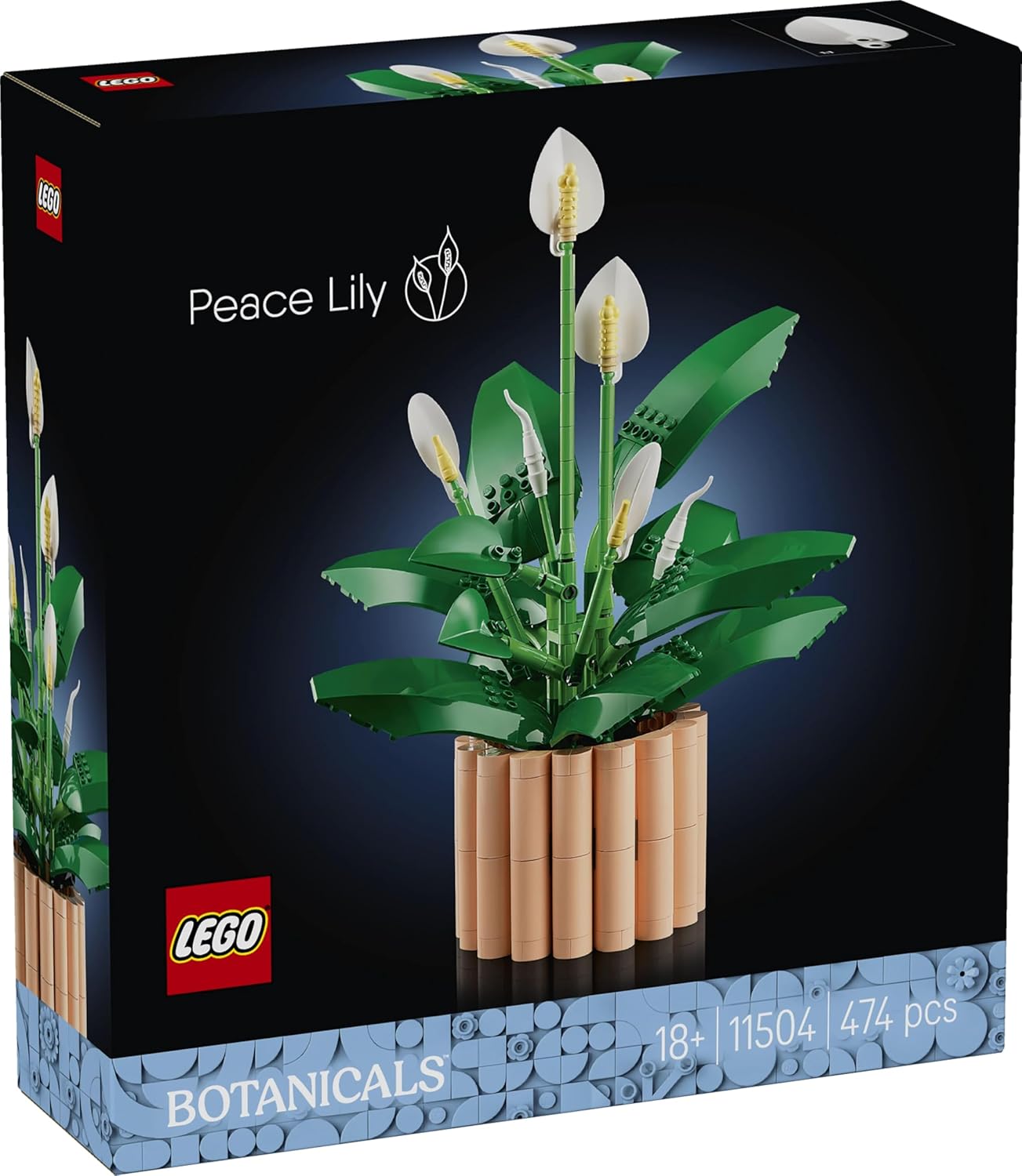 LEGO: Botanicals Peace Lily Flower Decor (11504) - Marah Kids