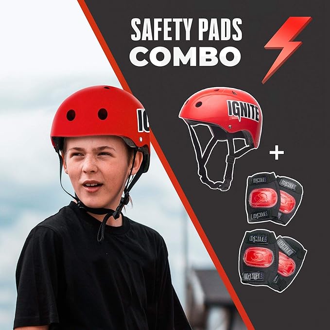 Ignite Flow Scooter 2 Wheels Combo Pack Red, IGN - COM - FLO - RED - Marah Kids