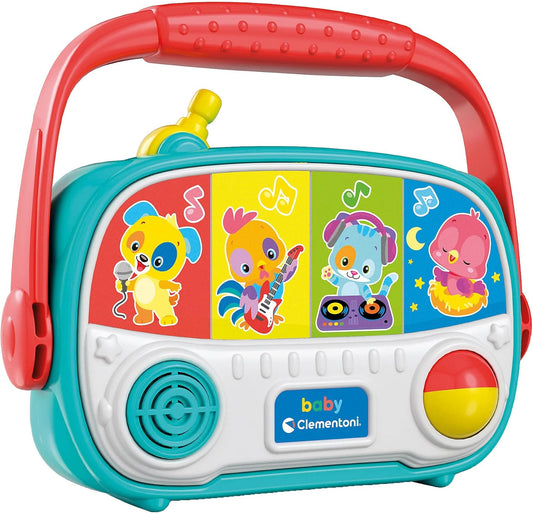 CLEMENTONI Baby My First Radio, Battery Operated - Marah Kids
