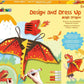 Avenir Unicorn Dress Up Fun Set – Magic Dragon | DIY Costume with Pre - Printed Wings, Markers, Felt, Plastic Needle, & Headband - Spark the Imagination | 3+ Years - Marah Kids
