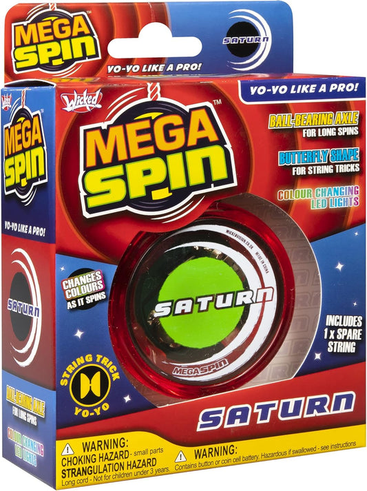Wicked Mega Spin Saturn Yo-Yo - The Super-Smooth