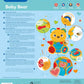 CLEMENTONI Montessori Bear Busy Panel - Marah Kids