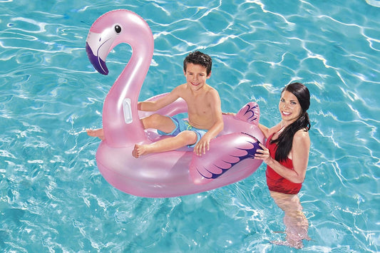 BESTWAY Rider Flamingo 127X127