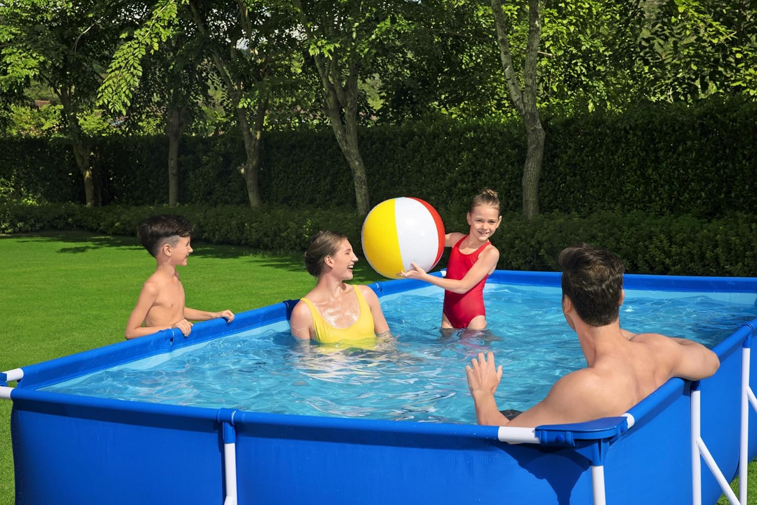 BWAGP BESTWAY POOLSET STEELPRO 400X211X81CM - Marah Kids