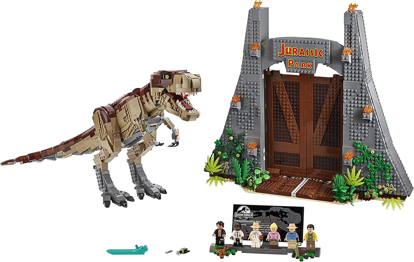 LEGO Jurassic World Jurassic Park: T. rex Rampage 75936 Building Kit (3120 Pieces)