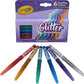Crayola 6 Ct Glitter Markers - Marah Kids