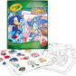 Crayola Sonic the Hedgehog Colouring Book - 32 Pages & Stickers - Marah Kids