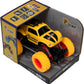 D - Power - Pullback Race Stunt Car, Yellow | No Batteries Needed, Fun for All Ages | 3+ - Marah Kids
