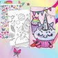 Crayola Creations Unicorn Sketch Set - Marah Kids