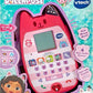 Vtech - Gabby's Dollhouse A - Meow - Zing Phone - Multicolour | Let’s chat with Gabby! Voice activation lets children chat with Gabby and Pandy Paws for interactive pretend play | suitable ages 3 + up - Marah Kids