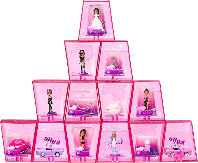 Bratz - Mini Bratz x Kylie Jenner - 2 Mini Collectables Pack of 1 - Multicolour | Discover all 14 Series 1 Mini Bratz x Kylie Jenner collectibles! Product packaging may vary Ages 6 + - Marah Kids