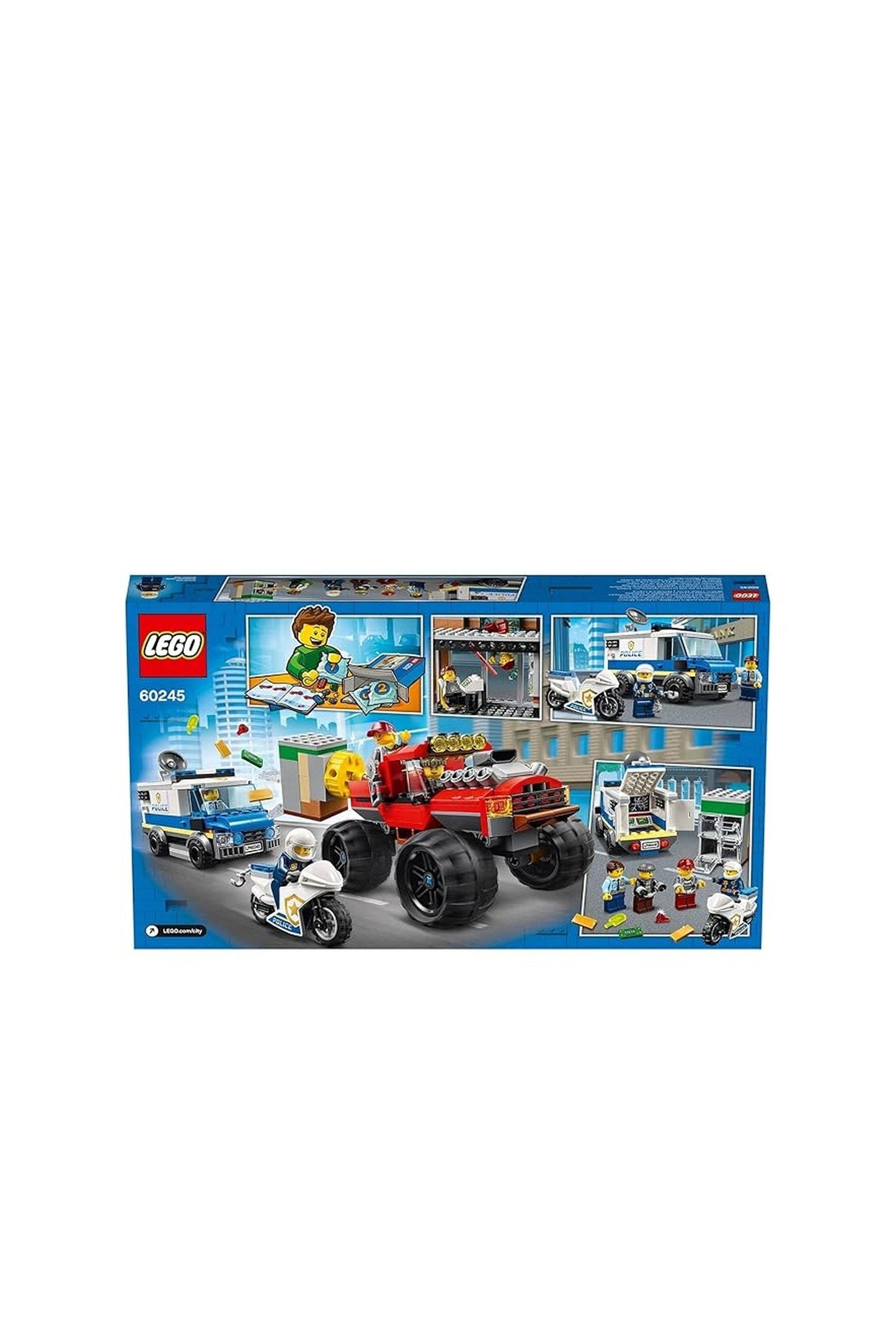 Lego City Police Monster Truck Heist Building Set