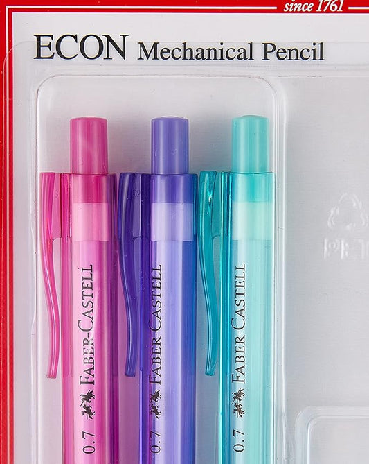 FABER - CASTELL ECON MECHANICAL PENCIL 0.7MM 3+1 - Marah Kids