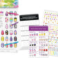 Crayola Nail Design Creative Portfolio Set - Marah Kids