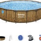 BWAGP BESTWAY POOLSET POWERSTEEL VISTA 549X122CM - Marah Kids