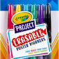 Crayola Project 6 ct. Erasable Poster Markers - Marah Kids