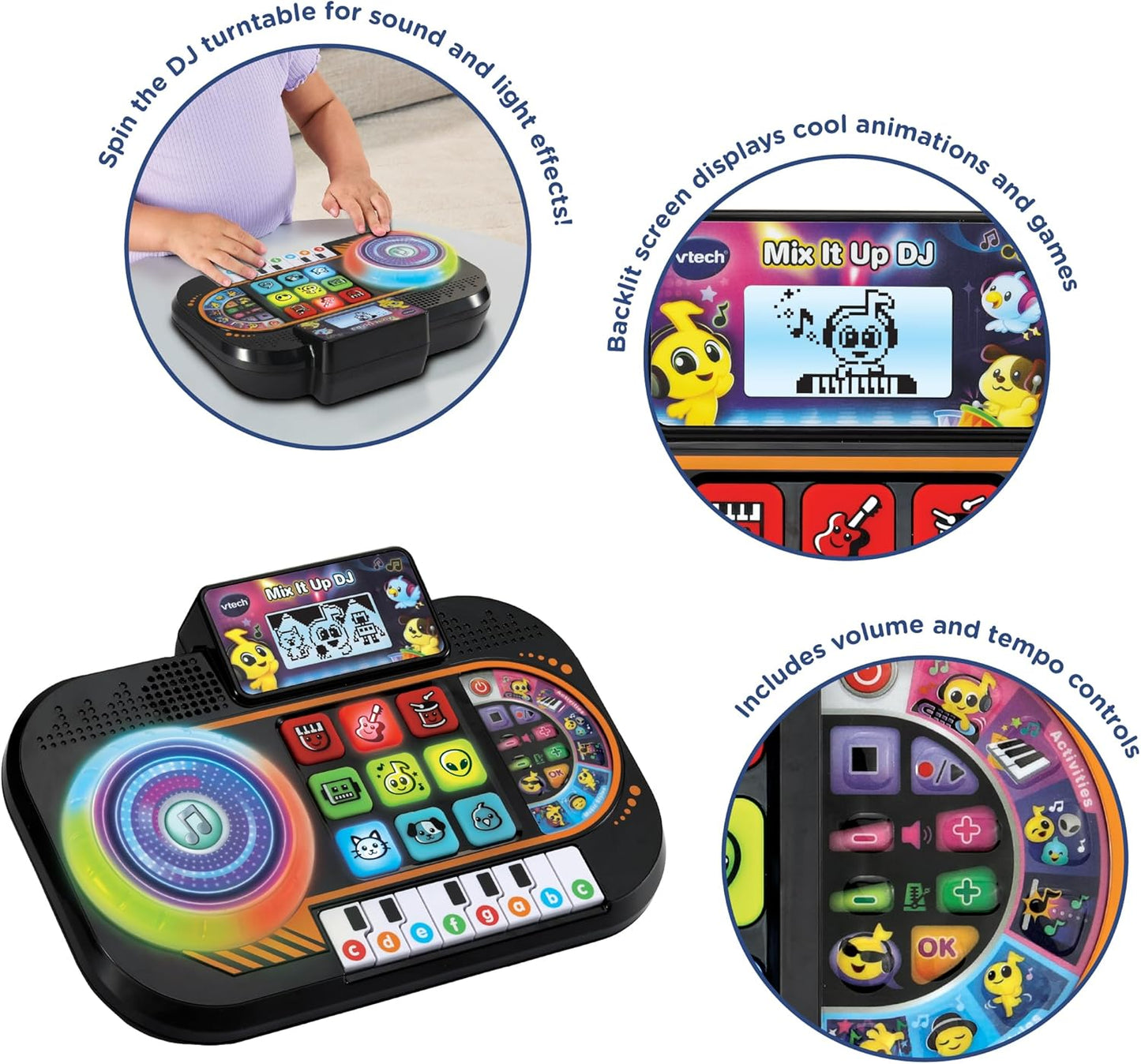 VTech Mix It Up DJ Mixer – Interactive Music Toy - Marah Kids