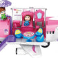 Power Joy Playhome Airplane Playset With 2 Dolls - Marah Kids