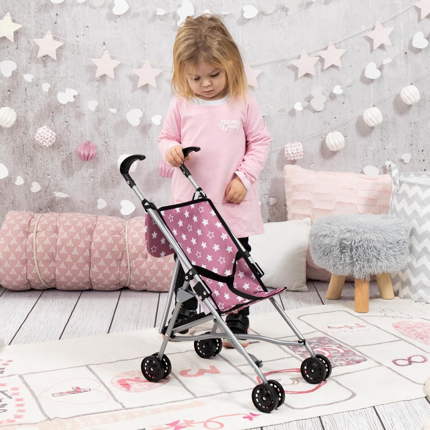 BAYER Dolls Buggy Set With Bag 46Cm - Marah Kids