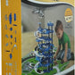 D - POWER – Multi Level Lift Parking Set | 5 Storied DIY Build Set, Theme – Police Station | 82pc Set, Kids Age 3+ - Marah Kids