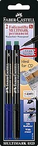 FABER - CASTELL MULTI - MARKER PERMANENT SF BLUE & BLACK - Marah Kids