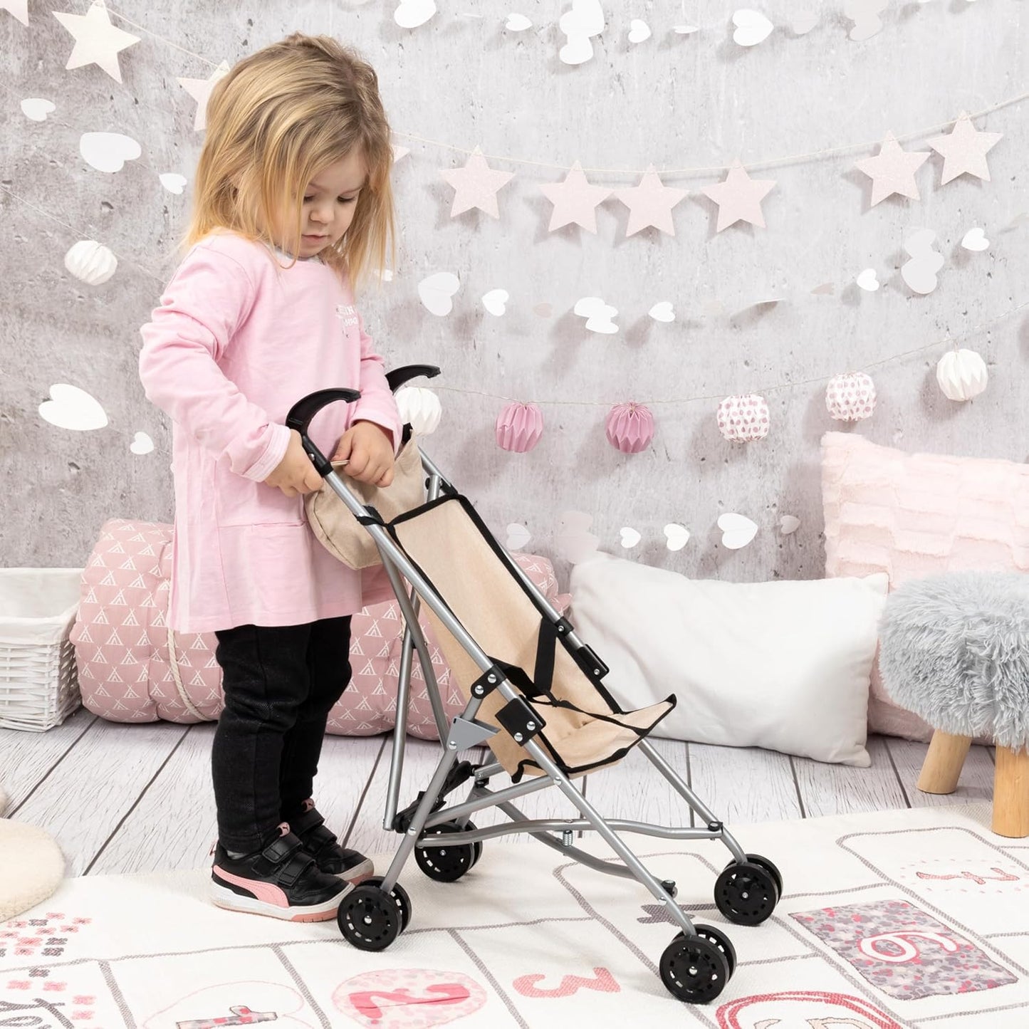 BAYER Dolls Buggy Set With Bag 46Cm - Marah Kids
